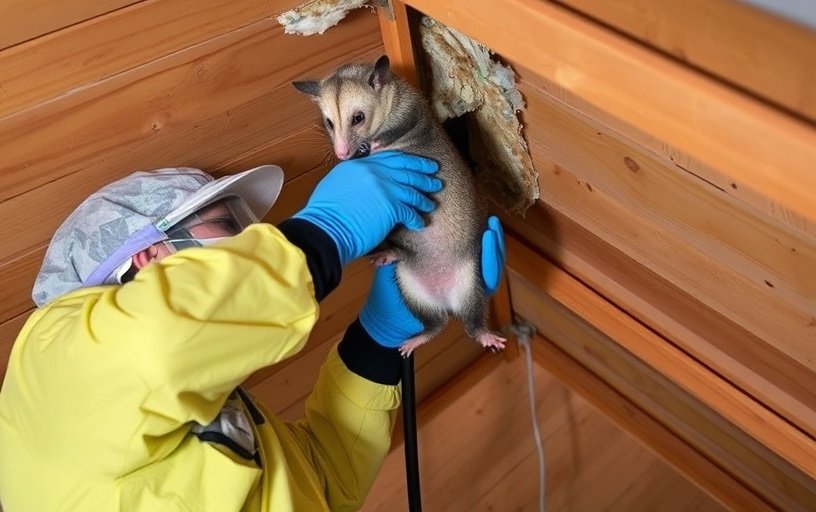 Roof & Ceiling Possum Removal in Springvale